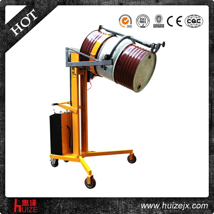 半電動(dòng)油桶車(chē)（直角腿，夾鐵桶翻轉(zhuǎn)）