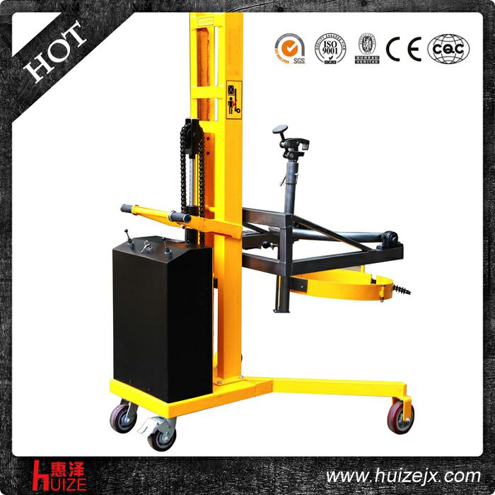 半電動(dòng)油桶車(chē)（直角腿，夾鐵桶翻轉(zhuǎn)）2