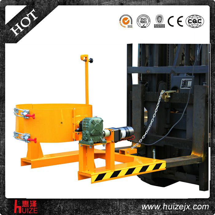 叉車專用倒桶機(jī)具（塑鐵桶，電翻轉(zhuǎn)）